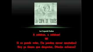 La Copa De Todos ((LETRA Ingles a Español)) - Wisin Ft Paty Cantú & David Correy
