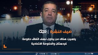 الباحث في الشأن السياسي ياسين عزيز: هناك من يحاول نسف اتفاق حكومة كردستان والحكومة الاتحادية