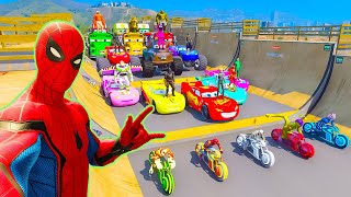 GTAV Spider Man 2, Inside Out 2, Avatar: The Last Airbender, The Fall Guy Cars Crazy McQueen Friends