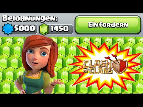SO SCHNELL BEKOMMT MAN 1450 GEMS! 😱 Clash of Clans * CoC