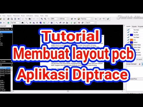 diptrace pcb layout tutorial
