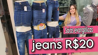 JEANS POR 20 REAIS NA 44 EM GOIÂNIA! Jeans barato na 44 no atacado