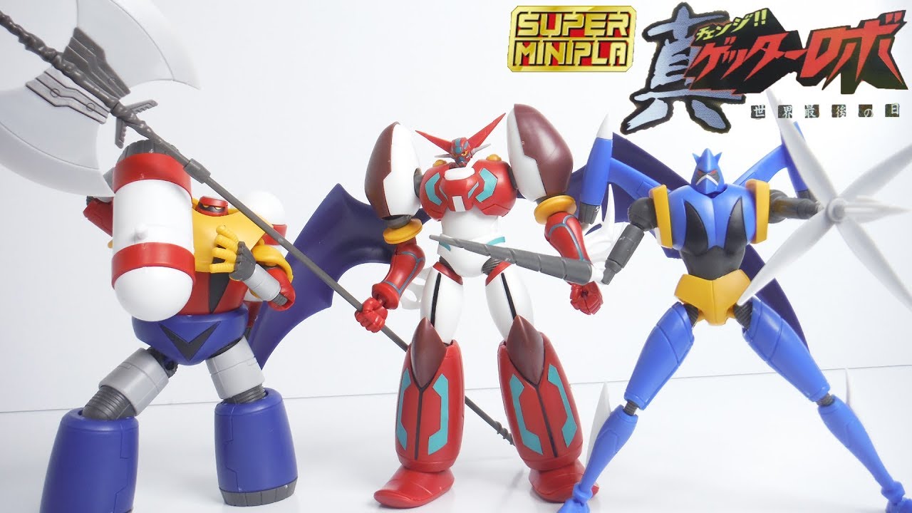 Super Mini-pla Change!!Getter Robot Vol.3 開封 組立 スーパーミニプラ 真（チェンジ！！）ゲッターロボ  Vol.3 PB限定 食玩 candy toys