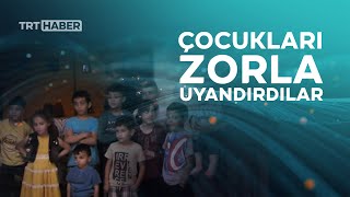 İsrail askerlerinden Filistinli çocuklara gece baskını