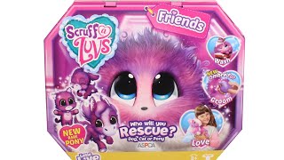 Little Live Scruff A Luvs Friends With New Pony Unboxing Toy Review