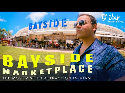 TOP THINGS TO DO in BAYSIDE MARKETPLACE, MIAMI: Speedboat Tour Adventure | Travel Vlog 2021 (Part 1)