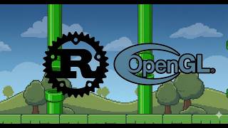 Flappy bird clone with Rust + OpenGL