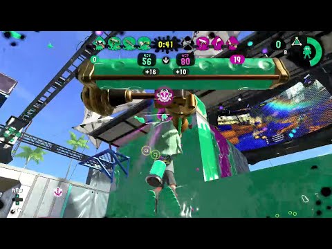 【Splatoon2】ダイナモローラーキル集No,3