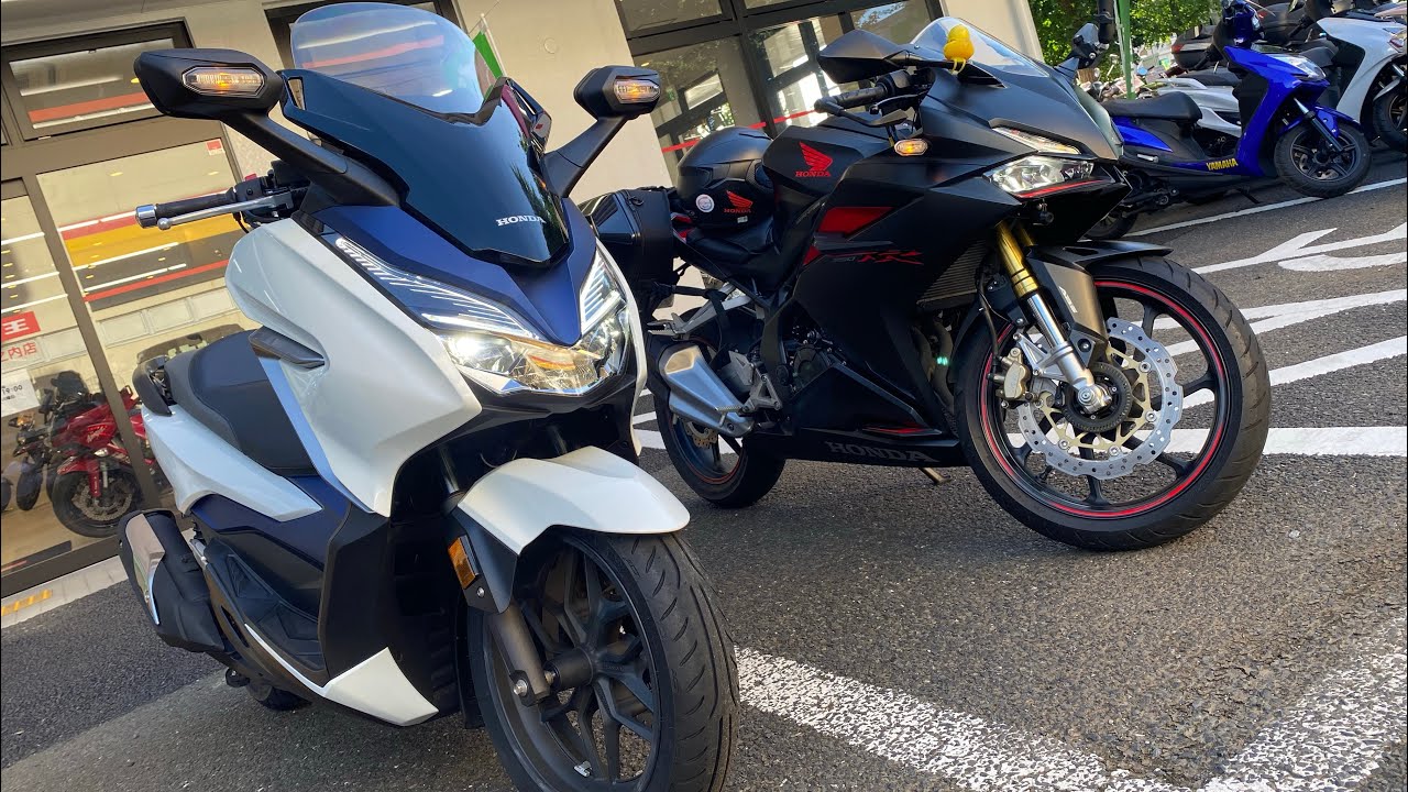 CBR250RR #9 後輩のフォルツァが納車されたので同行した