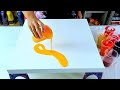 Dont be afraid of yellow  make beautiful acrylic paintings with liquid paint  acrylic pouring