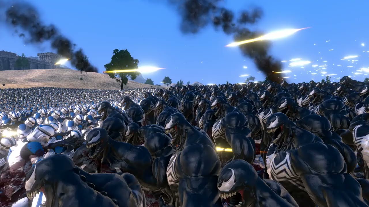 18000 Venoms VS 13000 Clone 501sts   Ultimate Epic Battle Simulator 2   UEBS 2