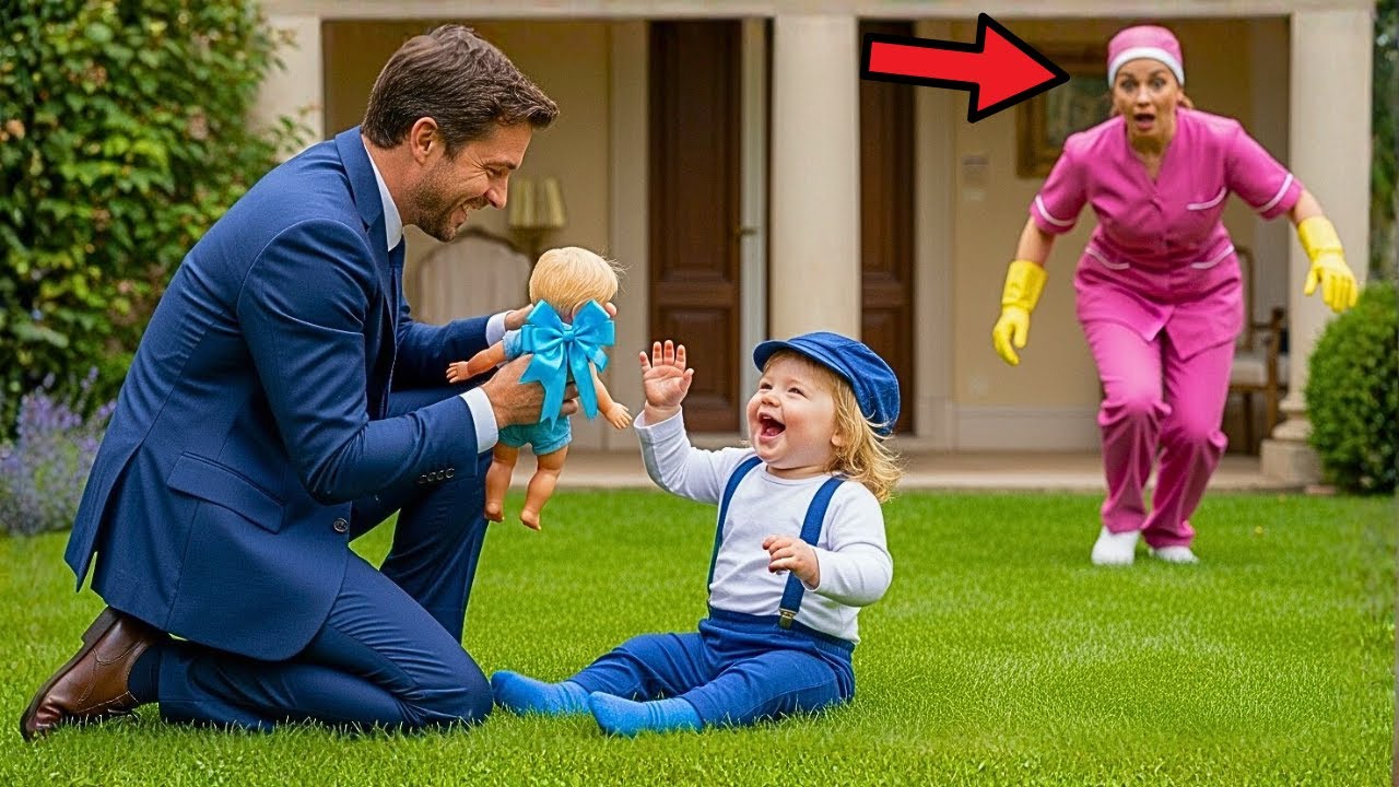 UNA LIMPIADORA LLEVÓ A SU HIJA AL TRABAJO…Y EL MILLONARIO TUVO UNA REACCIÓN INESPERADA