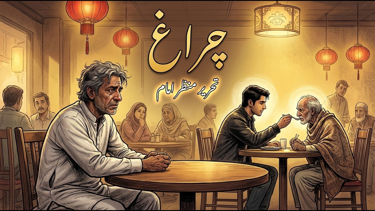 Charaagh | Social & Moral Story Story Urdu Hindi | Rizwan Ali Soomro | voice of urdu studio