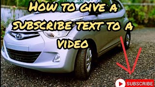 How to give subscribe text to a video in simple way(Gang tech) screenshot 4