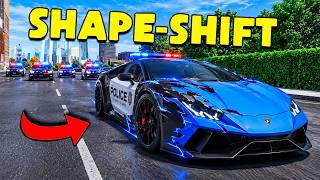 Trolling Cops with Shapeshifting Cop Car in GTA