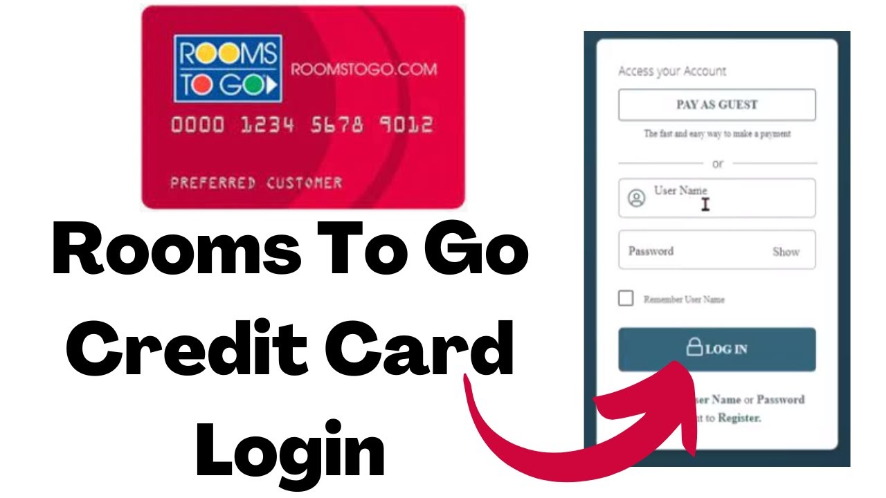 How to Login Rooms to Go Credit Card Payment? Login Rooms to Go Credit Card  