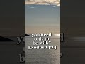 Prayer For  Encouragement 🙏 Be Still — God Will Fight For You | Exodus 14:14 #viral #shorts