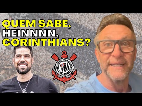 UMA LUZ! CRAQUE NETO ELOGIA CORINTHIANS: QUEM SABE VEM UMA CLASSIFICAÇÃO, HEIN?