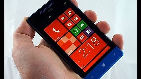 HTC Windows Phone 8S [Hands-on][HD]