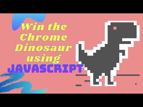 Win the Chrome Dinosaur Game with JavaScript