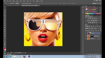 How to Add Sunglasses Reflection in Photoshop CS6