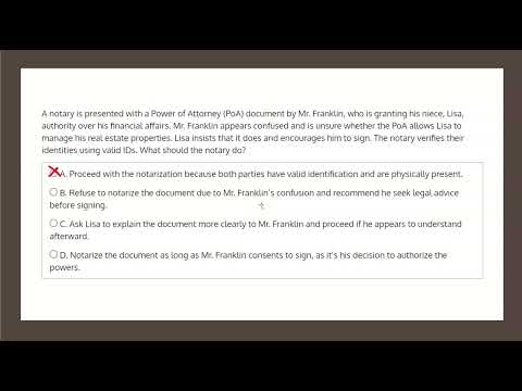 NYS Notary Public iPREP Banking #5 Q1