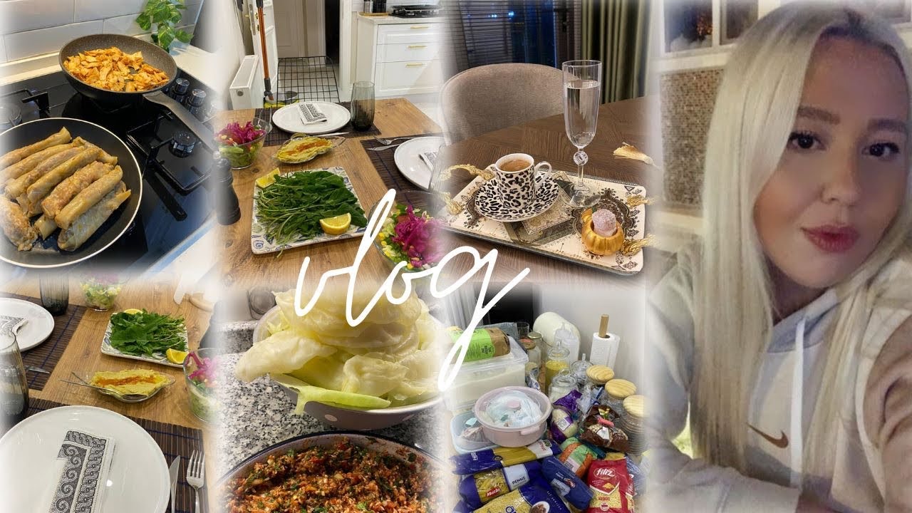 MUTFAK KİLER DÜZENİ | ERZAK DOLABI YERLEŞTİRME | İFTARDAYIZ  | PAZAR ALIŞVERİŞİ | HASTA OLDUM | VLOG