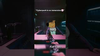 Im so immersed 😩💦 #cyberpunk2077 #gaming