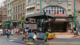 Universal studio Singapore awesome Break Dance