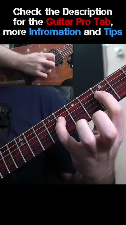 Iron Maiden - Fear of the Dark [#Shorts​​ Guitar Lesson] w/ Tabs