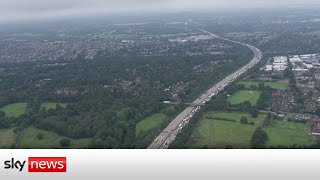 Climate Protesters Block The M25