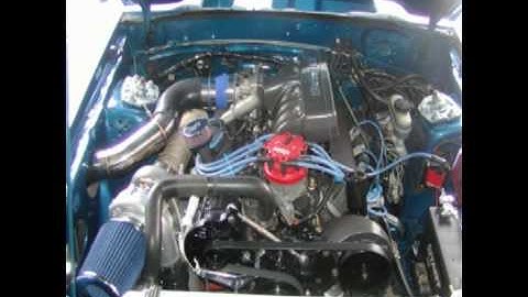 Turbo Mustang 5.0 On3performance 70mm Dyno pull