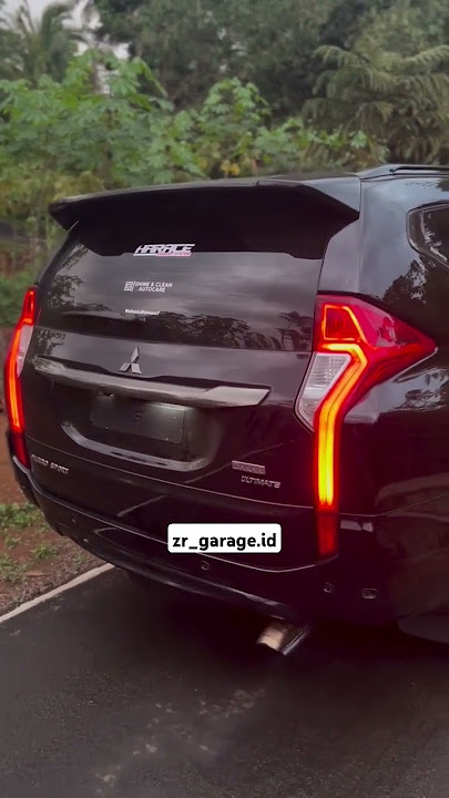 ASMR Knalpot 2 Suara Di Mobil All New Pajero Sport Dakar 🔥 #haraceexhaust #pajerosport