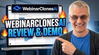 WebinarClones.AI Review &  Demo🥷 Build Evergreen Webinars Fast