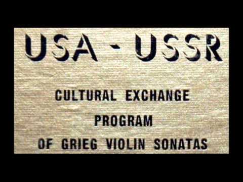 Grieg / David Oistrakh / Lev Oborin, 1959: Sonata ...