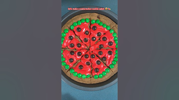 Watermelon cookie cake!🍪🍉#recipe #like #food #subscribe #share #viral #fyp #summer #viralvideo #yt