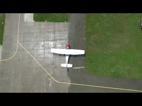 სატესტო ფრენა. სიმაღლე 400 მეტრი.