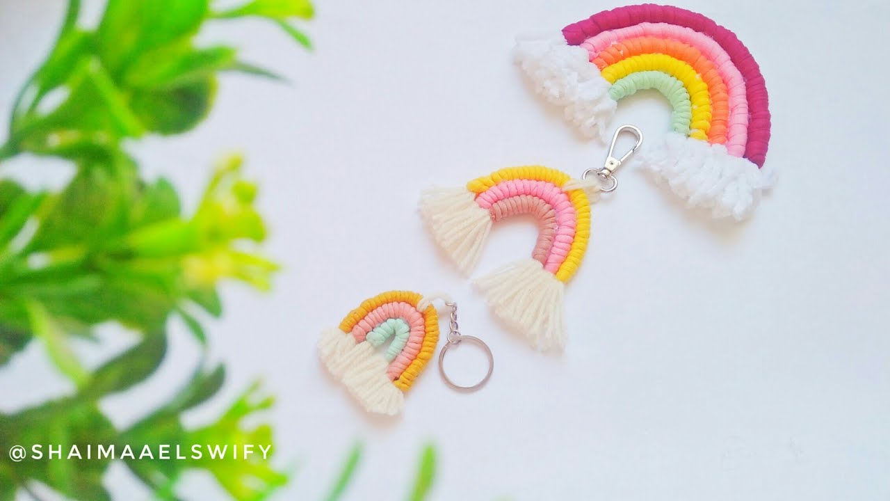 قوس قزح (قوس الرحمن) باسهل الطرق diy