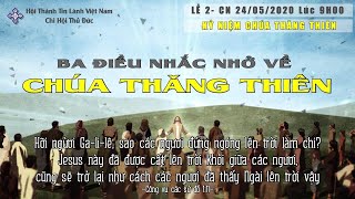 HTTL THỦ ĐỨC - Chương trình thờ phượng Chúa - Lễ 2 - 24/05/2020