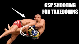 Georges Saint Pierre Takedown Breakdown