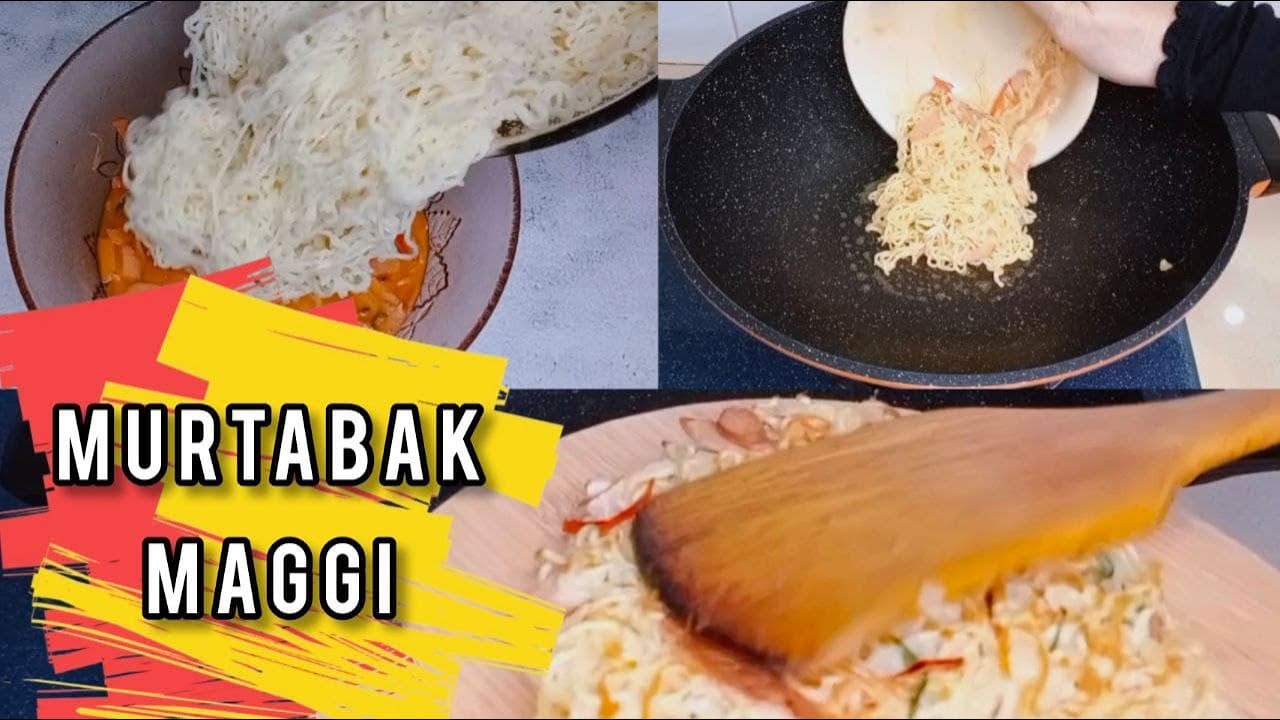 Cara Membuat Murtabak Maggi Murtabak Maggi Kari Cara Membuat Martabak Maggi Youtube
