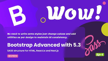 EP-1: Bootstrap 5.3 Customization – Setup with Node & SASS Compilation