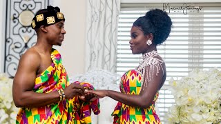 A Ghanaian Traditional Wedding ( Phillip & Tina)  #Onceuponamponsah