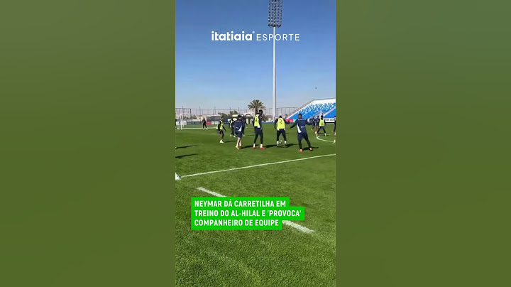 NEYMAR DÁ CARRETILHA EM COMPANHEIRO DE EQUIPE EM TREINO DO AL HILAL E PROVOCA