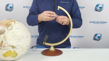 Colombo Relief Globe: How to Change the Light Bulb with Ultimate Globes