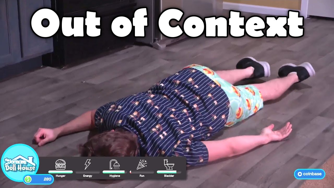 The Jerma985 Dollhouse Out of Context (Day 1) YouTube