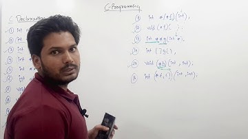 C Declaration Statement | C Programming | GATE | By Akash Shukla