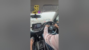 ALTO v/s SWIFT🤯#dragrace #race #alto #swift #swiftlover #alto800