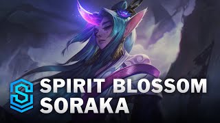 Spirit Blossom Soraka Skin Spotlight - League of Legends
