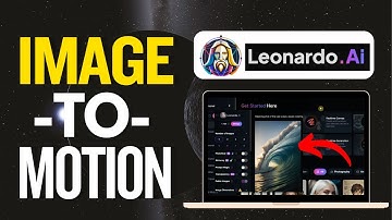 Video Animation Tutorial for Beginners l Leonardo Ai Image to Motion